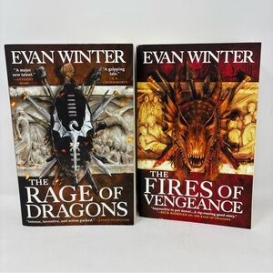 The Rage of Dragons and The Fires of Vengeance Books